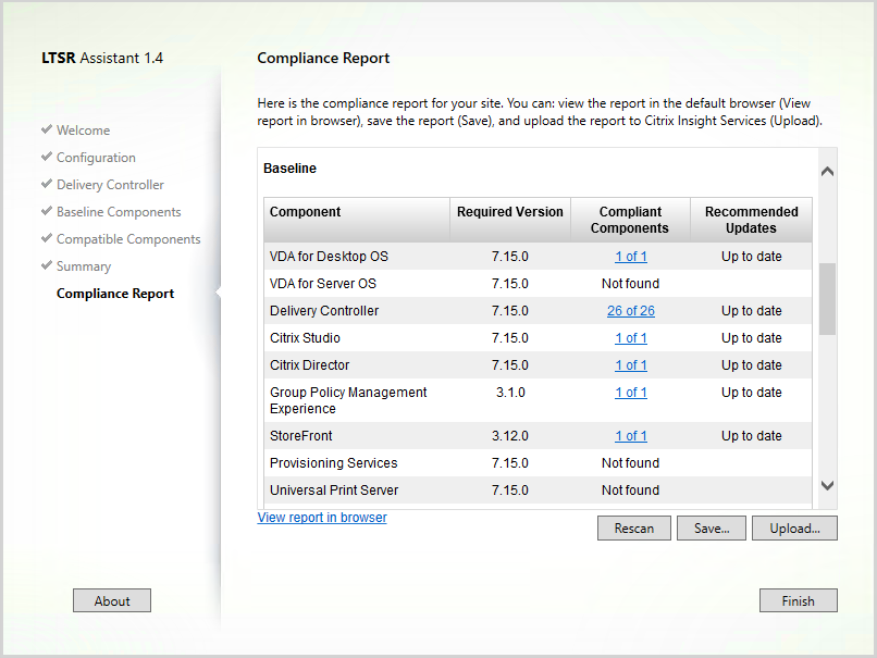 Citrix LTSR Assistant Tool