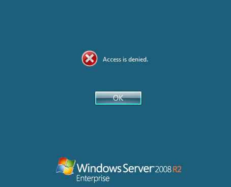 Access is denied